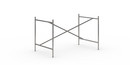 Châssis de table Eiermann 1, Acier brut, Centré, 110 x 66 cm, Sans rallonge en hauteur (hauteur 66 cm)