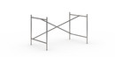 Châssis de table Eiermann 1, Acier brut, Décalé, 110 x 66 cm, Sans rallonge en hauteur (hauteur 66 cm)