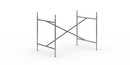 Châssis de table Eiermann 2, Acier brut, Vertical, centré  , 100 x 66 cm, Avec rallonge en hauteur (hauteur 72-85 cm)