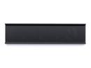 Vide-poche Meterware, Bas (2,5 cm) noir intense, Sans compartiment