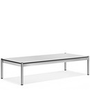 Table basse USM Haller, 150 x 75 cm, Fenix, Bianco Kos - Blanc