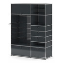 Armoire-penderie USM Haller Type II, Anthracite RAL 7016