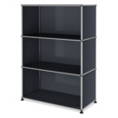 Meuble mixte Highboard M ouvert, Anthracite RAL 7016