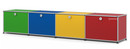 Meuble bas Lowboard pour enfants USM Haller, Multicolore
