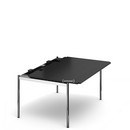 Table USM Haller Advanced, 150 x 100 cm, 06-Plaqué chêne laqué noir, Sans plateau coulissant