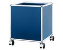 Caisson mobile pour enfants USM Haller, Bleu gentiane RAL 5010, H 43 x L 38 x P 38 cm
