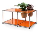 Table d'appoint USM Haller Monde végétal , Orange pur RAL 2004, Terre cuite