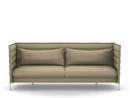 Alcove Sofa, 3 places (H94 x L237 x P84 cm), Laser, Warm grey