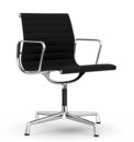 Aluminium Chair EA 103 / EA 104, EA 104 - pivotante, Nero, Chromé