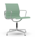 Aluminium Chair EA 103 / EA 104, EA 103 - non-pivotante, Menthe / ivoire, Poli