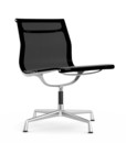 Aluminium Chair EA 105, Poli, Netweave Aluminium Group, Nero