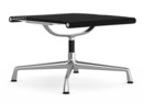 Aluminium Chair EA 125, Piétement poli, Hopsak, Nero