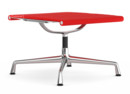 Aluminium Chair EA 125, Piétement chromé, Hopsak, Rouge / rouge coquelicot
