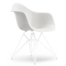 Eames Plastic Armchair RE DAR, Blanc, Sans rembourrage, Sans rembourrage, Version standard - 43 cm, Revêtement blanc