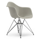 Eames Plastic Armchair RE DAR, Galet, Sans rembourrage, Sans rembourrage, Version standard - 43 cm, Revêtement basic dark