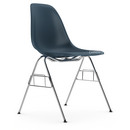 Eames Plastic Side Chair RE DSS, Bleu océan, Sans rembourrage, Sans rembourrage, Sans liaison de rangée (DSS-N)