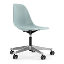 Eames Plastic Side Chair PSCC, Gris bleuté, Sans rembourrage, Sans rembourrage