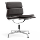 Soft Pad Chair EA 205, Poli, Cuir Standard chocolat, Plano marron