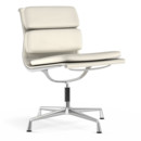 Soft Pad Chair EA 205, Poli, Cuir Premium F neige, Plano blanc