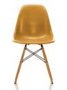 Eames Fiberglass Chair DSW, Eames ochre dark, Érable nuance de jaune