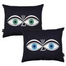 Coussins Graphic Print, Eyes