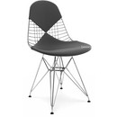 Coussin pour Wire Chair (DKR/DKX/DKW/LKR), Coussin pour assise et dossier (Bikini), Hopsak, Gris foncé
