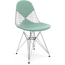 Coussin pour Wire Chair (DKR/DKX/DKW/LKR), Coussin pour assise et dossier (Bikini), Hopsak, Menthe / ivoire