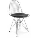 Coussin pour Wire Chair (DKR/DKX/DKW/LKR), Coussin d'assise, Hopsak, Nero