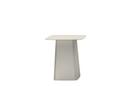 Metal Side Table Outdoor, Moyenne (H 44,5 x l 40 x P 40 cm), Soft light