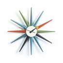 Horloge Sunburst Clock, Multicolore
