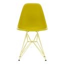 Eames Plastic Side Chair RE DSR Duotone, Moutarde / citron
