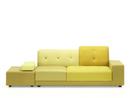 Polder Sofa, Accotoir à droite, Combinaison de tissus golden yellow