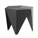 Prismatic Table, Three-tone gris foncé