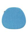 Soft Seats, Type B (L 41,5 x P 37 cm), Stoff Hopsak, Bleu / ivoire