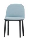 Softshell Side Chair, Gris clair / bleu glacial
