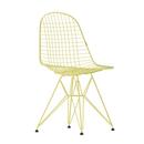 Chaise Wire Chair DKR, Revêtement thermolaqué citron
