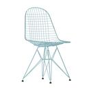 Chaise Wire Chair DKR, Revêtement thermolaqué bleu ciel