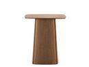 Wooden Side Table, Medium (H 45,5 x L 40 x P 40 cm), Noyer pigmenté noir