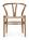 Carl Hansen & Søn - CH24 Wishbone Chair, Teck huilé, Paillage naturel