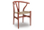 Carl Hansen & Søn - Chaise CH24 Wishbone Chair Soft Colours, Soft Red