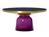 ClassiCon - Bell Coffee Table, Laiton laqué clair, Améthyste violette