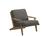 Gloster - Fauteuil Lounge Bay , Granite, Sans repose-pieds