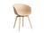 Hay - Chaise About A Chair AAC 22, Pale peach 2.0, Chêne savonné