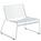 Hay - Chaise lounge Hee , Hot Galvanized