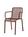 Hay - Palissade Chair, Rouge de fer, Avec accotoirs
