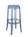 Kartell - Chaise Charles Ghost, Piétement 46 x assise 29 x hauteur 75, Transparent, Bleu poudré