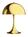 Louis Poulsen - Lampe de table Panthella Mini 250, Laiton métallisé