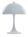 Louis Poulsen - Lampe de table Panthella Mini 250, Bleu pâle