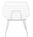 Audo Copenhagen - Lounge Chair WM String, Blanc