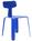 Nils Holger Moormann - Pressed Chair, Bleu outremer brillant